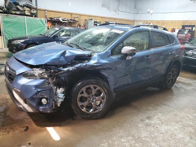 SUBARU CROSSTREK 2021 with VIN JF2GTHRC0MH284966 - Photo from auction