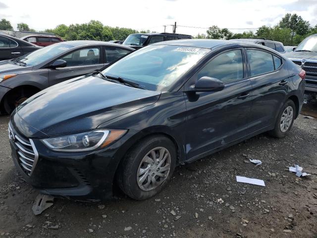 HYUNDAI ELANTRA SE 2018 with VIN 5NPD74LF8JH257268 - Photo from auction