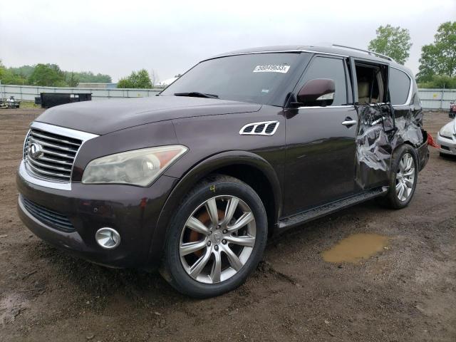 INFINITI QX56 2012 with VIN JN8AZ2NEXC9021663 - Photo from auction