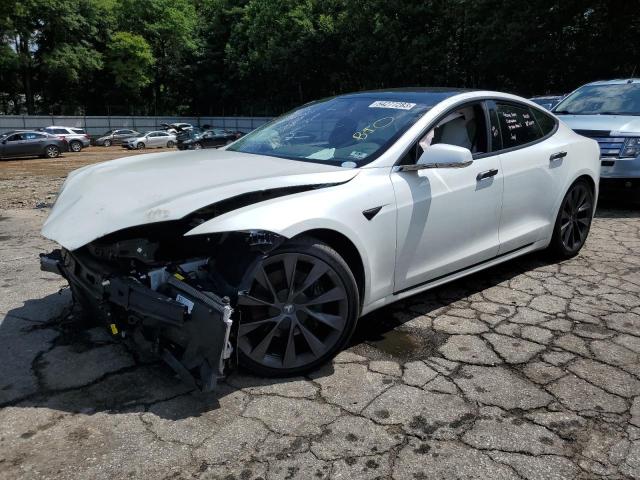 TESLA MODEL S 2019 with VIN 5YJSA1E20KF308747 - Photo from auction