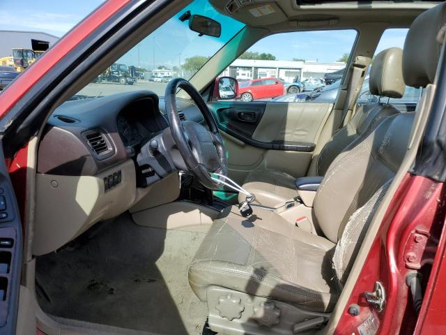 Photo 7 from auction – 2002 SUBARU FORESTER S with VIN JF1SF65642H710665