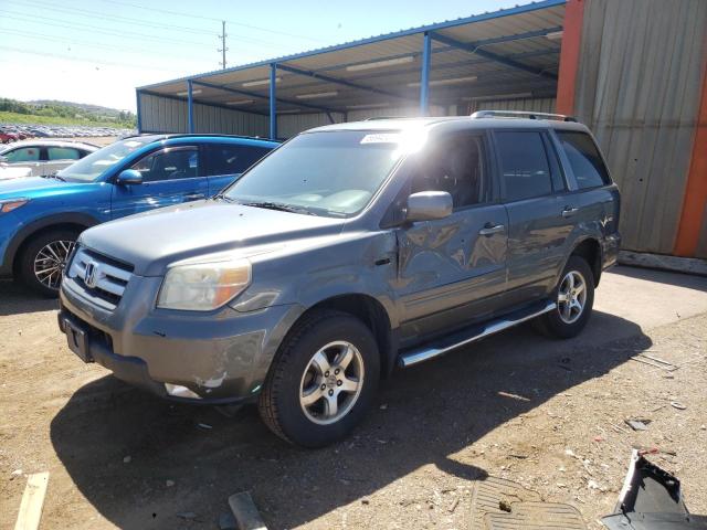 HONDA PILOT EXL 2007 with VIN 2HKYF18787H535969 - Photo from auction