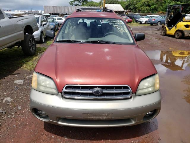 Photo 5 from auction – 2002 SUBARU LEGACY OUT with VIN 4S3BH665527616388