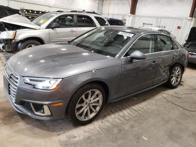 AUDI A4 PREMIUM 2019 with VIN WAUENAF41KA063223 - Photo from auction