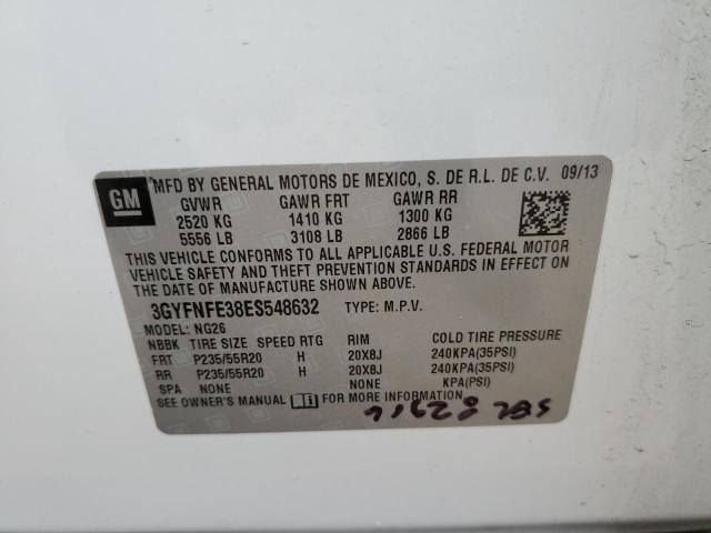Photo 14 from auction – 2014 CADILLAC SRX PERFOR with VIN 3GYFNFE38ES548632