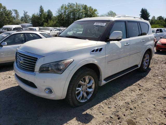 INFINITI QX56 2012 with VIN JN8AZ2NE4C9021321 - Photo from auction