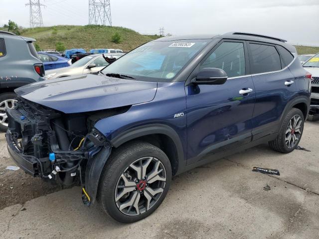 KIA SELTOS SX 2022 with VIN KNDETCA21N7298166 - Photo from auction