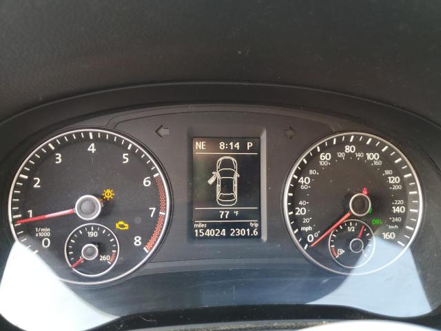Photo 9 from auction – 2012 VOLKSWAGEN PASSAT SE with VIN 1VWBP7A32CC012415