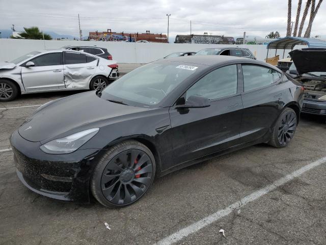 TESLA MODEL 3 2022 with VIN 5YJ3E1EC3NF202542 - Photo from auction