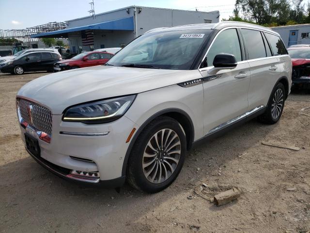 LINCOLN AVIATOR RE 2020 with VIN 5LM5J7WC5LGL00487 - Photo from auction