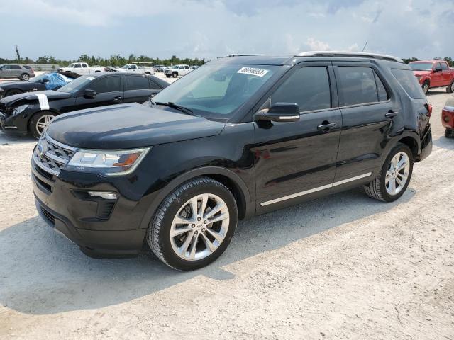 FORD EXPLORER X 2018 with VIN 1FM5K7D89JGB85386 - Photo from auction