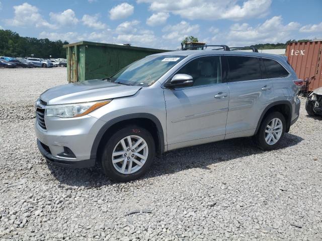 TOYOTA HIGHLANDER 2015 with VIN 5TDZARFH5FS013774 - Photo from auction