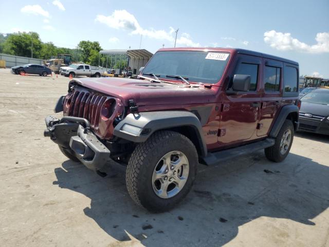 JEEP WRANGLER U 2021 with VIN 1C4HJXDN2MW697995 - Photo from auction