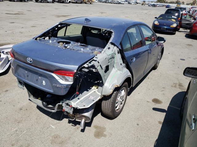 Photo 3 from auction – 2022 TOYOTA COROLLA LE with VIN JTDEAMDE8NJ039727