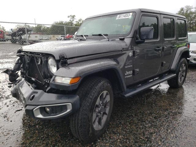 JEEP WRANGLER U 2018 with VIN 1C4HJXEG1JW321641 - Photo from auction