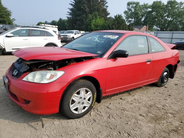 Photo 1 from auction – 2004 HONDA CIVIC DX V with VIN 1HGEM22104L080675
