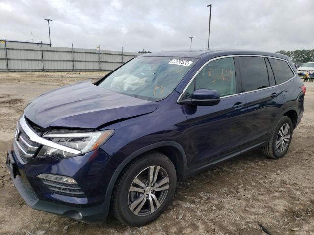 HONDA PILOT EXL 2018 with VIN 5FNYF6H82JB000292 - Photo from auction