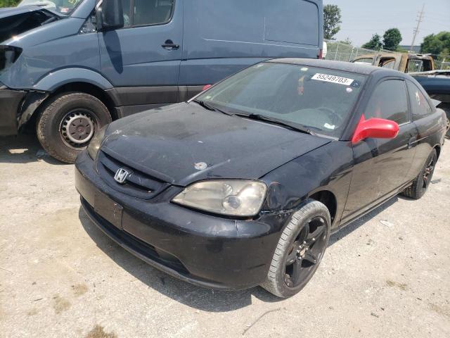 HONDA CIVIC 2001 with VIN 1HGEM215X1L045707 - Photo from auction