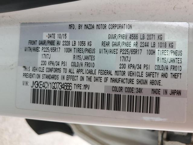 Photo 14 from auction – 2016 MAZDA CX-5 TOURI with VIN JM3KE4CY1G0734666
