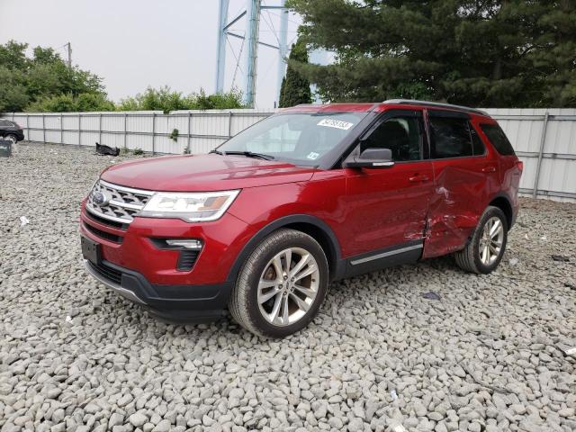 FORD EXPLORER X 2018 with VIN 1FM5K8D81JGB25396 - Photo from auction