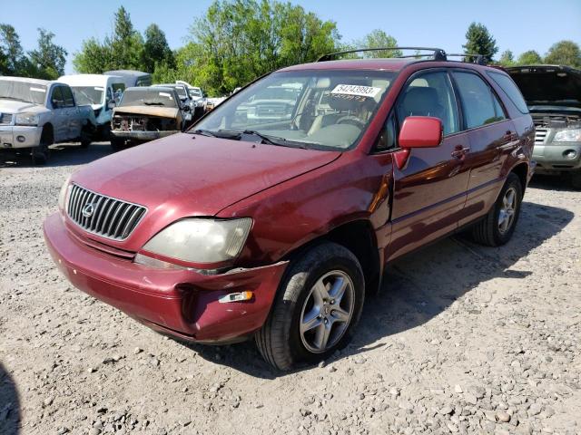 LEXUS RX 300 1999 with VIN JT6HF10U4X0077403 - Photo from auction