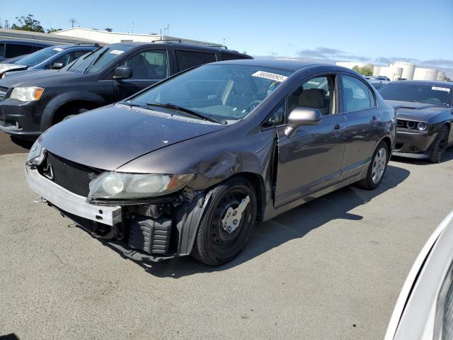 Photo 1 from auction – 2009 HONDA CIVIC LX with VIN 19XFA16589E048933