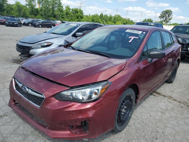 SUBARU IMPREZA 2019 with VIN 4S3GTAA61K3705664 - Photo from auction