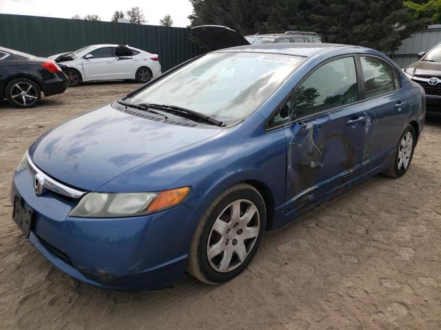 HONDA CIVIC LX 2007 with VIN 2HGFA16567H513809 - Photo from auction