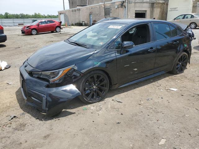 TOYOTA COROLLA SE 2021 with VIN 5YFS4MCE6MP069203 - Photo from auction