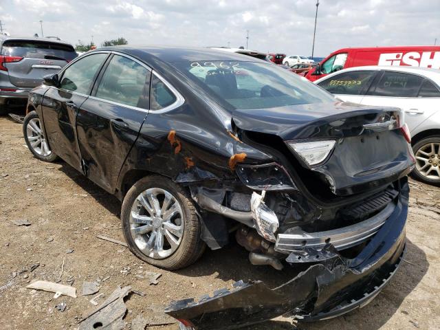 Photo 2 from auction – 2015 CHRYSLER 200 LIMITE with VIN 1C3CCCAB7FN739968
