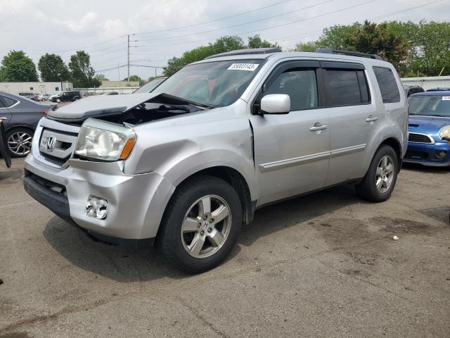 HONDA PILOT EXLN 2011 with VIN 5FNYF4H77BB099432 - Photo from auction