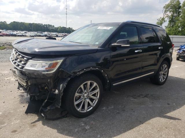 FORD EXPLORER L 2017 with VIN 1FM5K8F82HGC37387 - Photo from auction