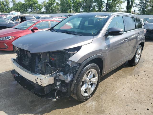 TOYOTA HIGHLANDER 2016 with VIN 5TDYKRFH6GS169896 - Photo from auction