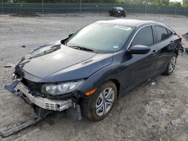 HONDA CIVIC LX 2018 with VIN 2HGFC2F50JH573107 - Photo from auction