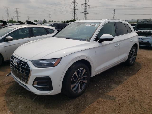 AUDI Q5 PREMIUM 2021 with VIN WA1BAAFY7M2104790 - Photo from auction