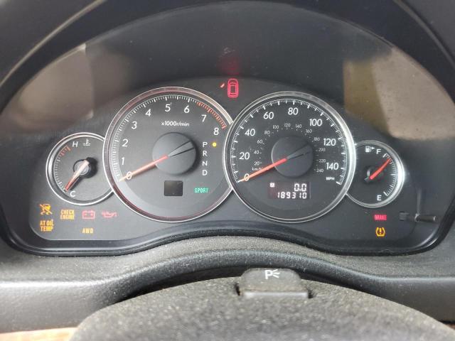 Photo 9 from auction – 2008 SUBARU OUTBACK 2. with VIN 4S4BP62C187327343