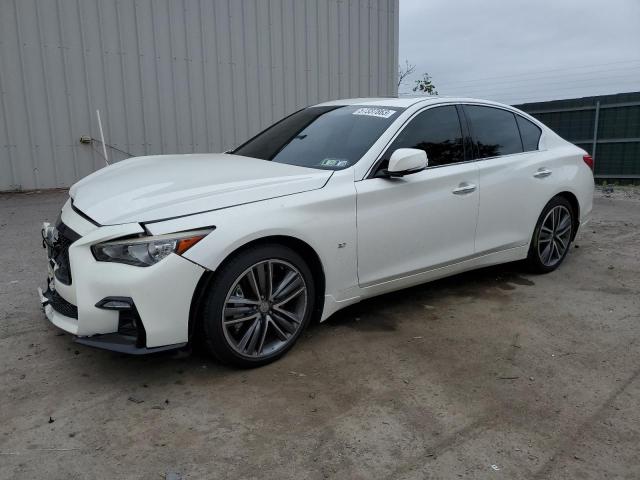 INFINITI Q50 BASE 2014 with VIN JN1BV7AR6EM686029 - Photo from auction