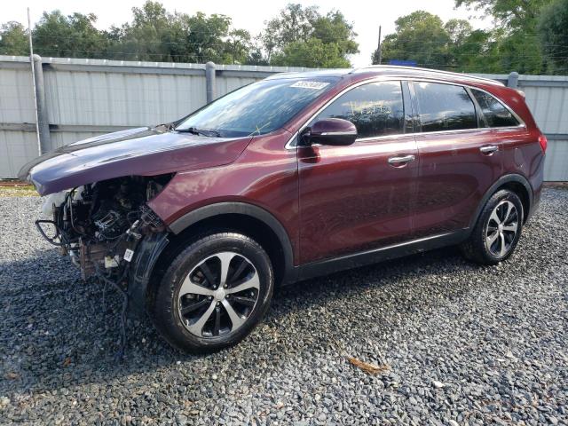 KIA SORENTO EX 2016 with VIN 5XYPH4A5XGG128632 - Photo from auction