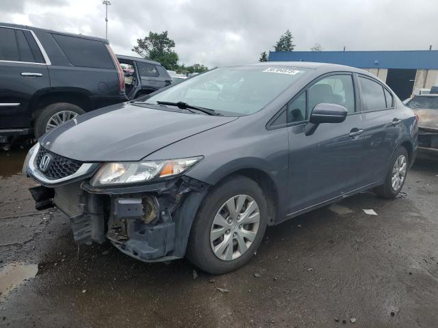 HONDA CIVIC LX 2014 with VIN 2HGFB2F55EH545862 - Photo from auction