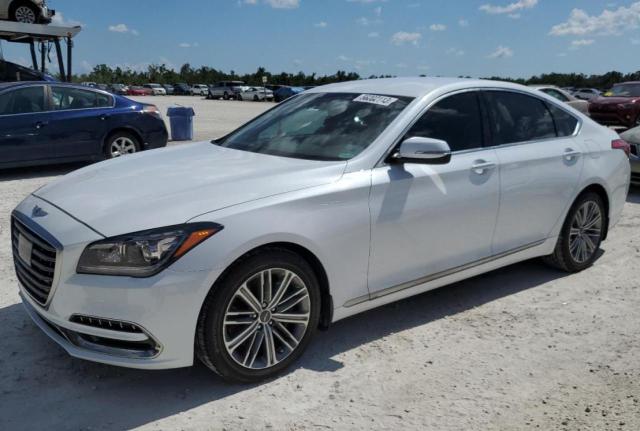 GENESIS G80 BASE 2018 with VIN KMHGN4JE9JU237139 - Photo from auction