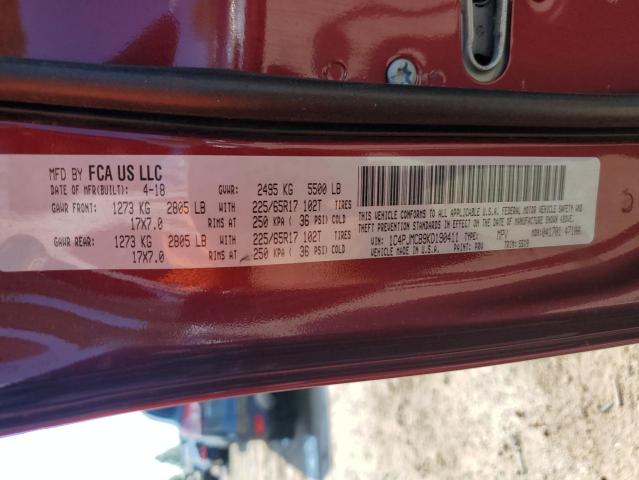 Photo 14 from auction – 2019 JEEP CHEROKEE L with VIN 1C4PJMCB9KD190411