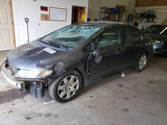 HONDA CIVIC LX 2011 with VIN 19XFA1F59BE044606 - Photo from auction