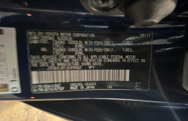 Photo 10 from auction – 2018 TOYOTA 4RUNNER SR with VIN JTEBU5JR1J5498863