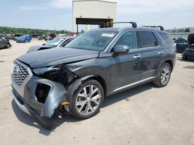 HYUNDAI PALISADE S 2022 with VIN KM8R44HEXNU408102 - Photo from auction