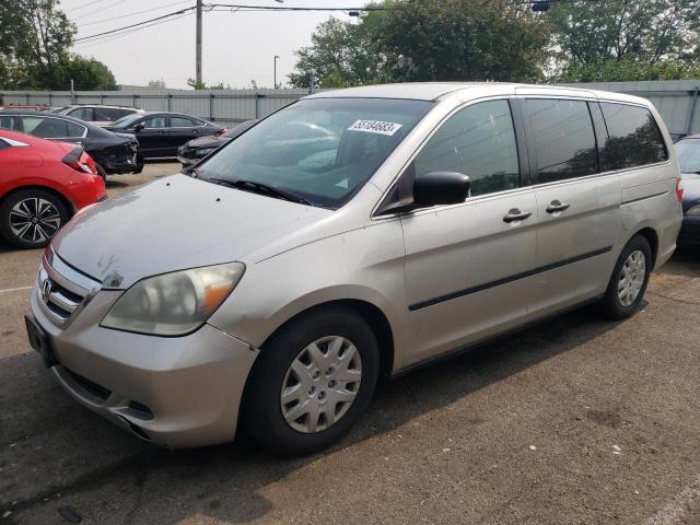 HONDA ODYSSEY LX 2007 with VIN 5FNRL38267B052895 - Photo from auction