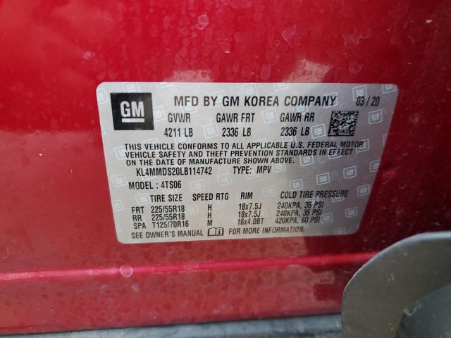 Photo 14 from auction – 2020 BUICK ENCORE GX with VIN KL4MMDS20LB114742