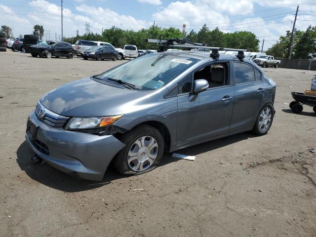 HONDA CIVIC HYBR 2012 with VIN JHMFB4F2XCS000180 - Photo from auction