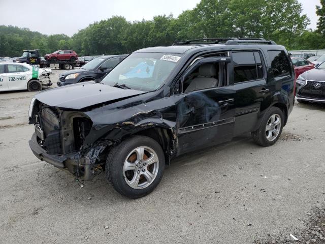 HONDA PILOT EXL 2014 with VIN 5FNYF4H51EB012353 - Photo from auction