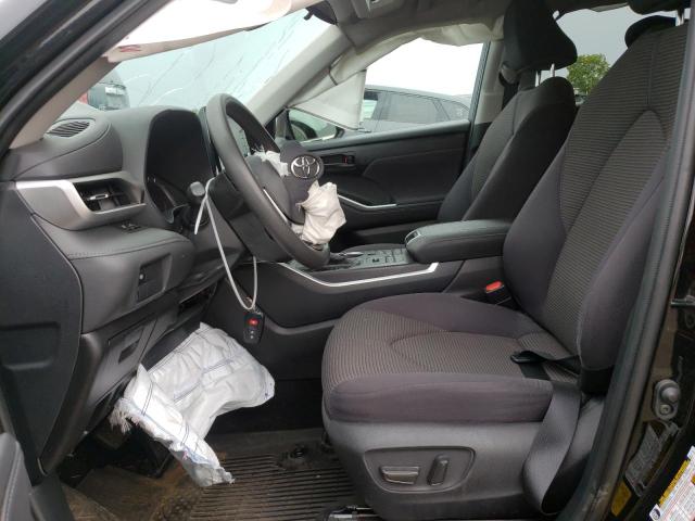 Photo 7 from auction – 2020 TOYOTA HIGHLANDER with VIN 5TDCZRBH1LS024559
