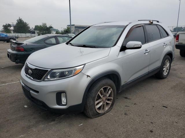 KIA SORENTO LX 2014 with VIN 5XYKTDA79EG482133 - Photo from auction